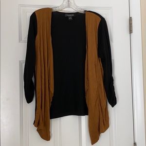 Brown and Black Cardigan